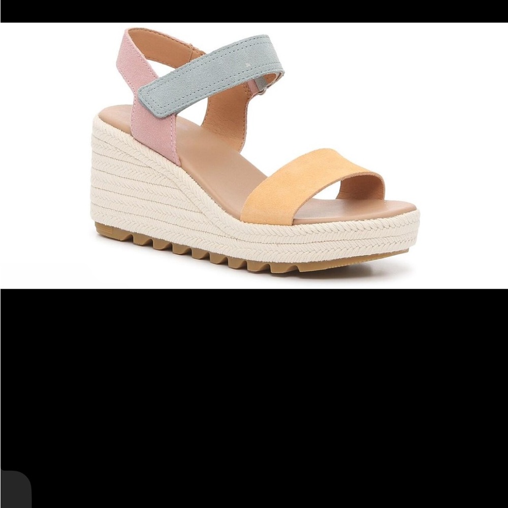 Sorel Cameron Leather Wedges